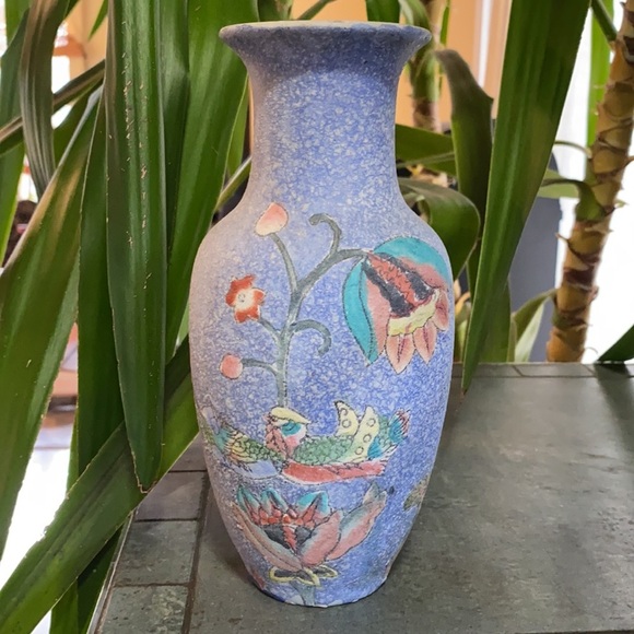 Abstract Art Covered Flower Vase - Picture 3 of 11